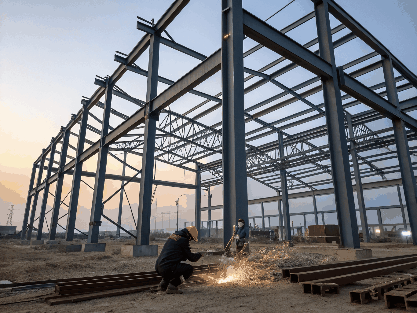 Excavator boom structural welding repair in South San Jose